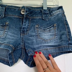 Jean shorts